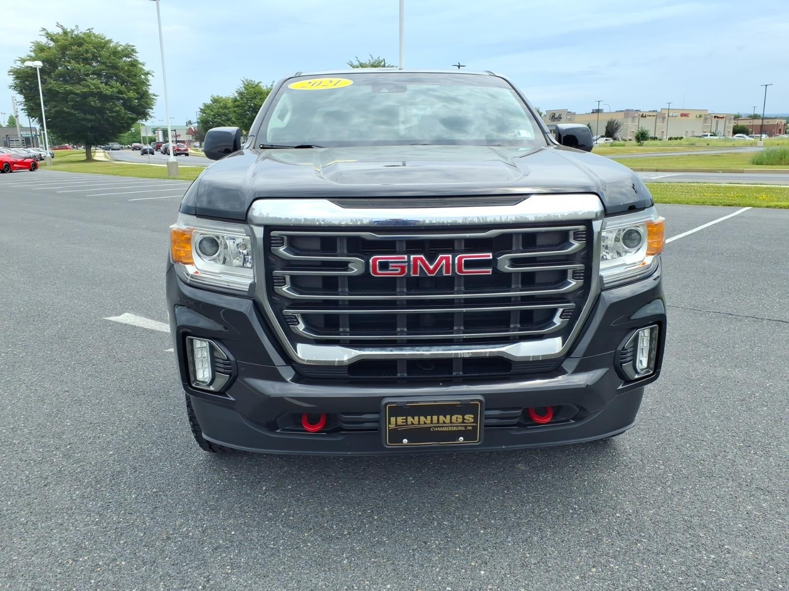2021 GMC Canyon — side profile view