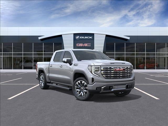 2026 GMC Sierra 1500 Denali in Sterling Metallic — front three-quarter view