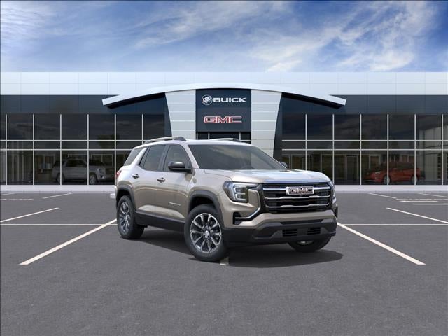 2026 GMC Terrain Elevation in Riverstone Metallic — front three-quarter view